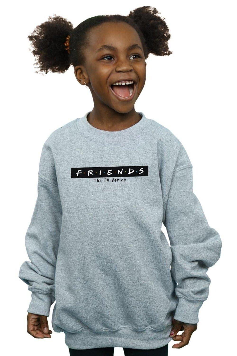 

Толстовка с логотипом Friends, серый