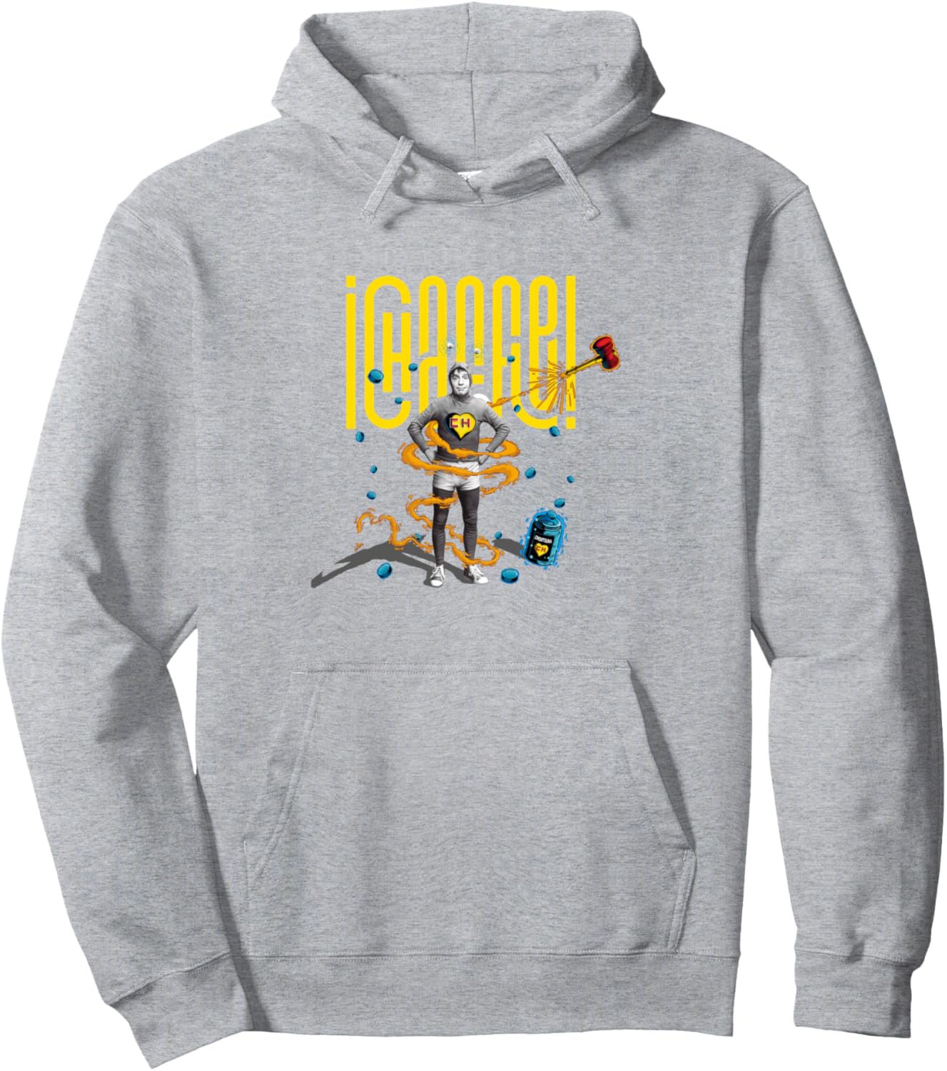 

Забавные худи с принтом для детей, подростков, женщин и мужчин, серые Chapulin Colorado, Серый, Забавные худи с принтом для детей, подростков, женщин и мужчин, серые Chapulin Colorado