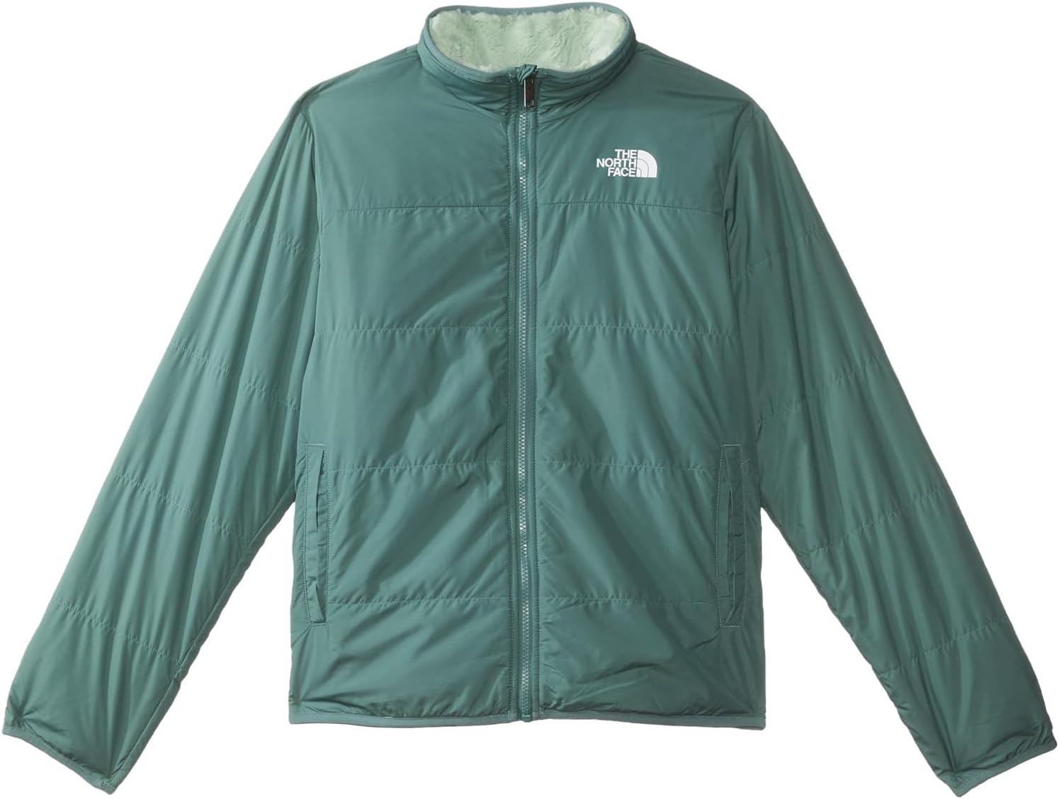 

Куртка The North Face Reversible Mossbud Jacket, цвет Dark Sage