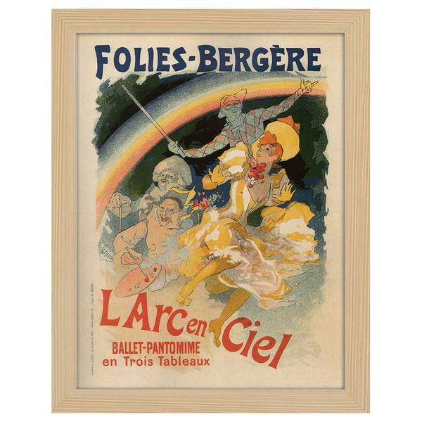 

Рамка для фотографий LegendArte Poster Folies Bergére цвет eiche