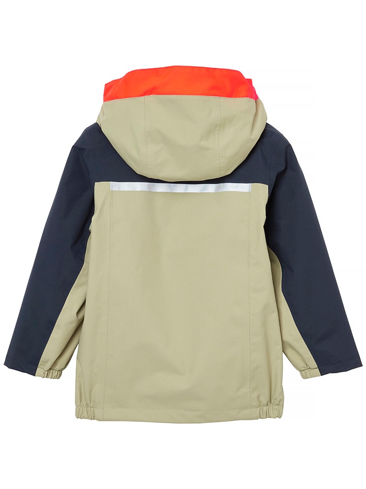 Helly Hansen Дождевая куртка "Shelter" бежево-темно-синего цвета — фото 2