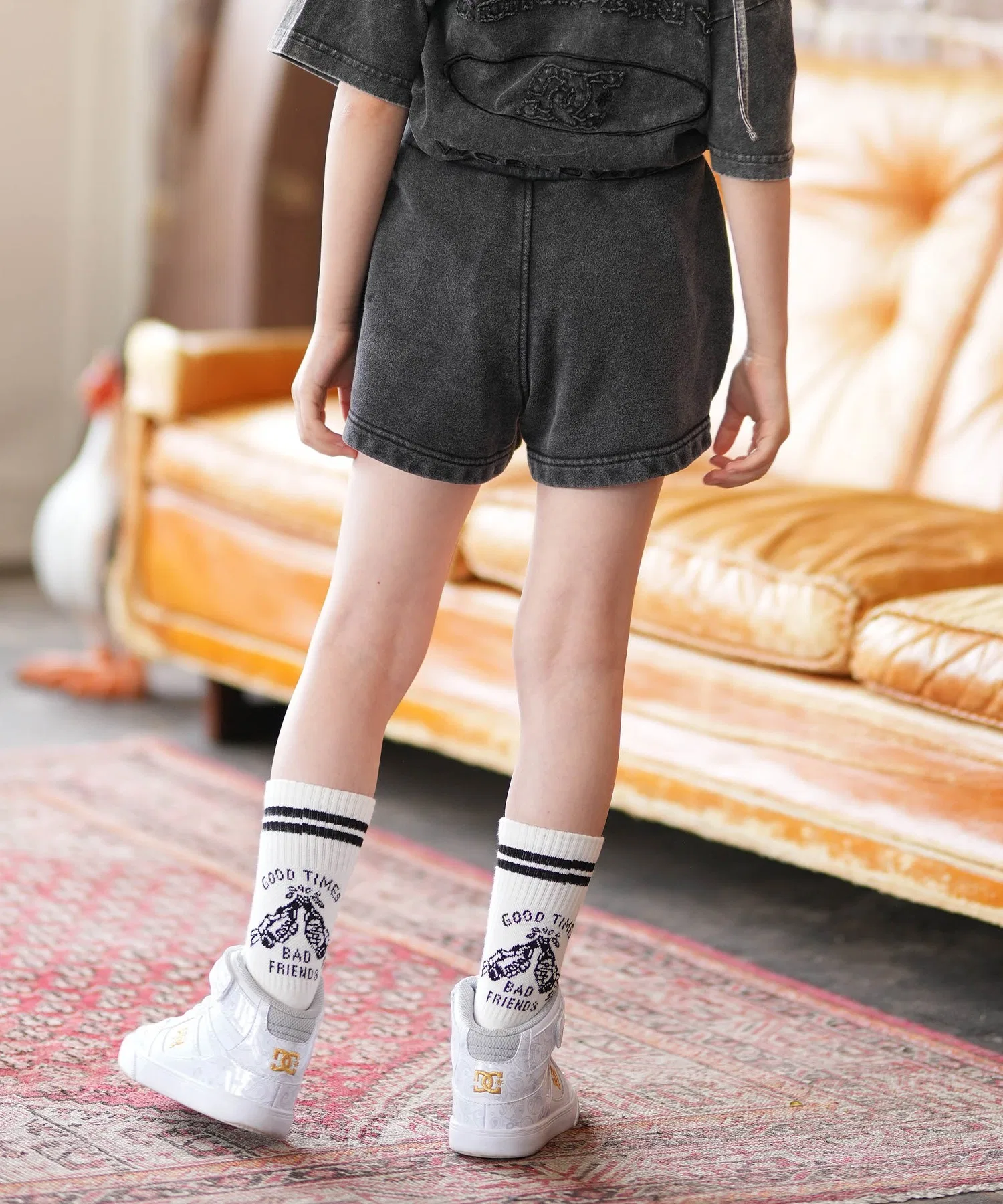 Детские шорты DC GS HIDDEN FLEECE SHORT YWS261522M — фото 3