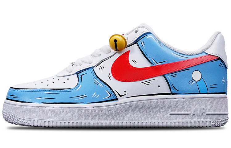 

Кроссовки для скейтбординга Air Force 1 женские низкие, синие/белые/красные Nike, Красный, Кроссовки для скейтбординга Air Force 1 женские низкие, синие/белые/красные Nike