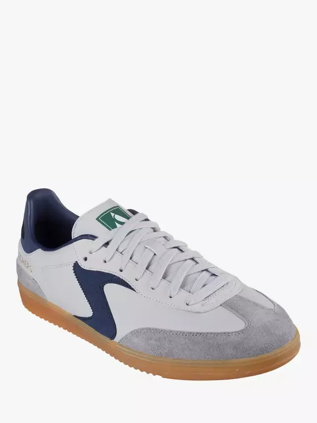 Кроссовки Hotshot Pyke на шнуровке Skechers, Grey Navy — фото 2