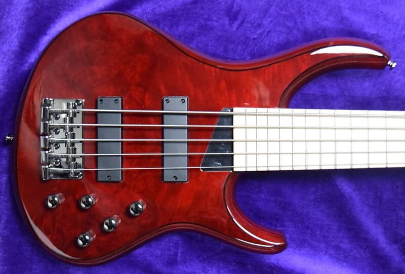 

Басс гитара MTD Kingston Z-5, Transparent Cherry / Maple