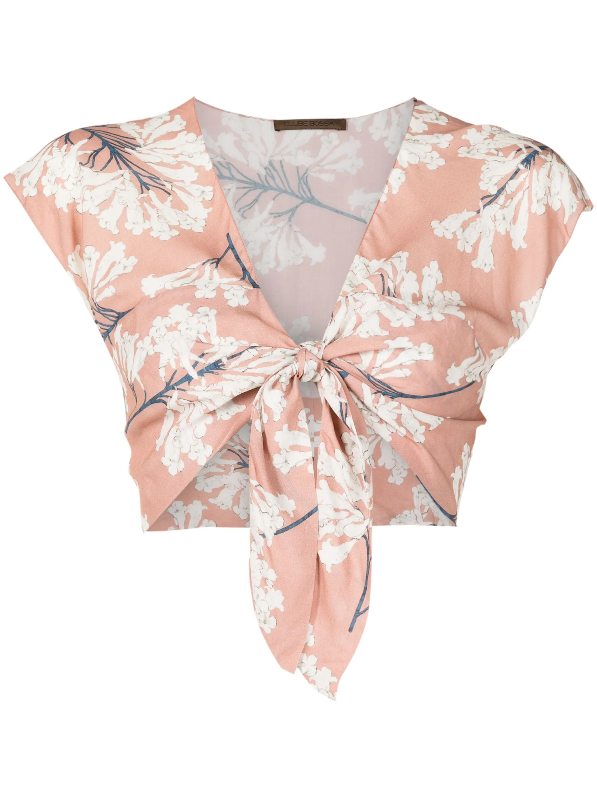 

Укороченный топ Gert с цветочным принтом Clube Bossa, коричневый