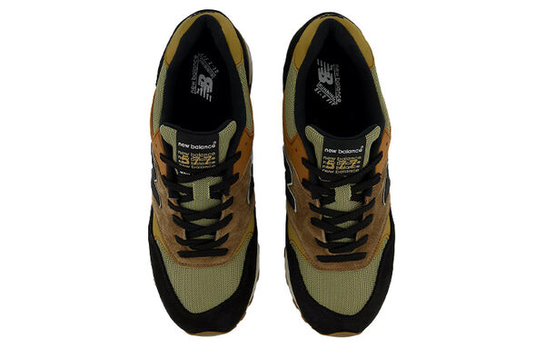 Кроссовки 577 сделано в Англии New Balance, коричневый — фото 4