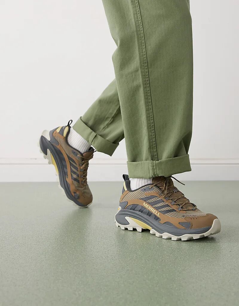 

Кроссовки Merrell Moab Speed ​​2 GTX коричневого цвета