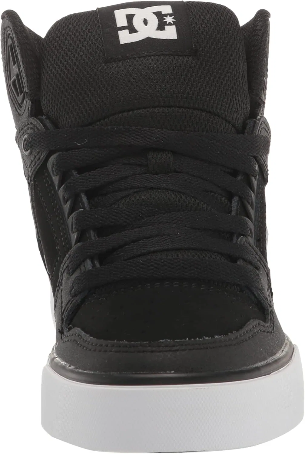DC Shoes Мужские скейтбордические кроссовки DC ADYS400043, черно-бело-синие — фото 2