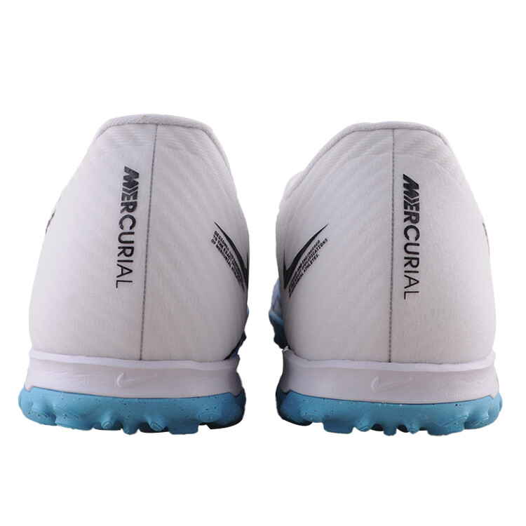 Nike Air Zoom Vapor 15 Футбольные бутсы унисекс, Белый/Синий — фото 4