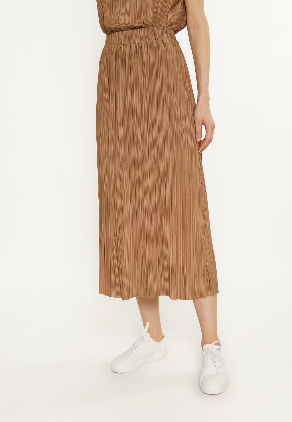 

Юбка плиссированная A-line skirt usha, бежевый