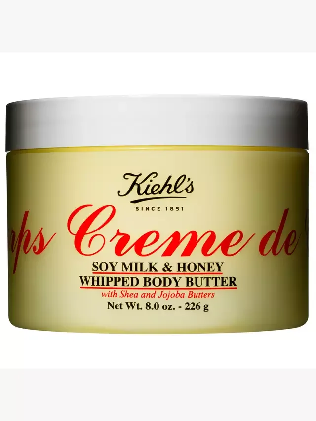 Взбитое масло для тела Creme de Corps с соевым молоком и медом Kiehl's