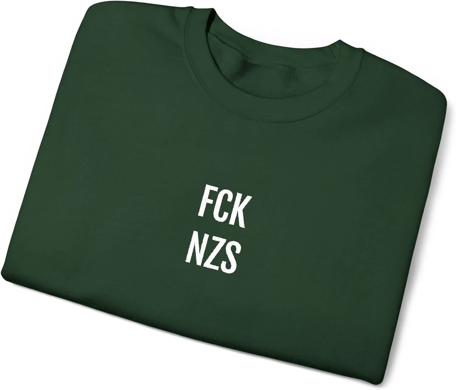 

Вышитый FCK NZS унисекс свитшот, антифашистский