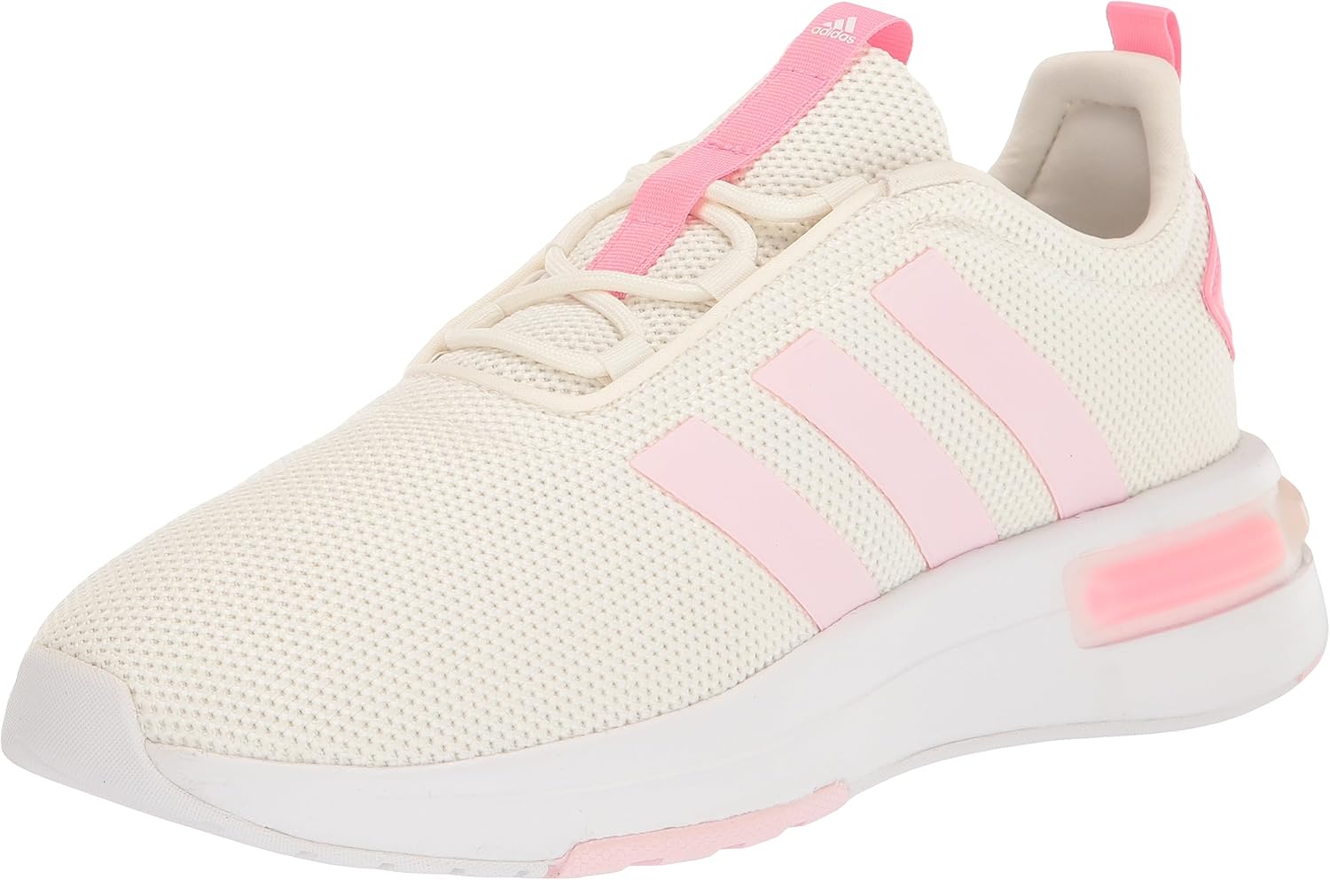 

Детские кроссовки adidas Racer Tr23 (унисекс), слоновая кость/розовый