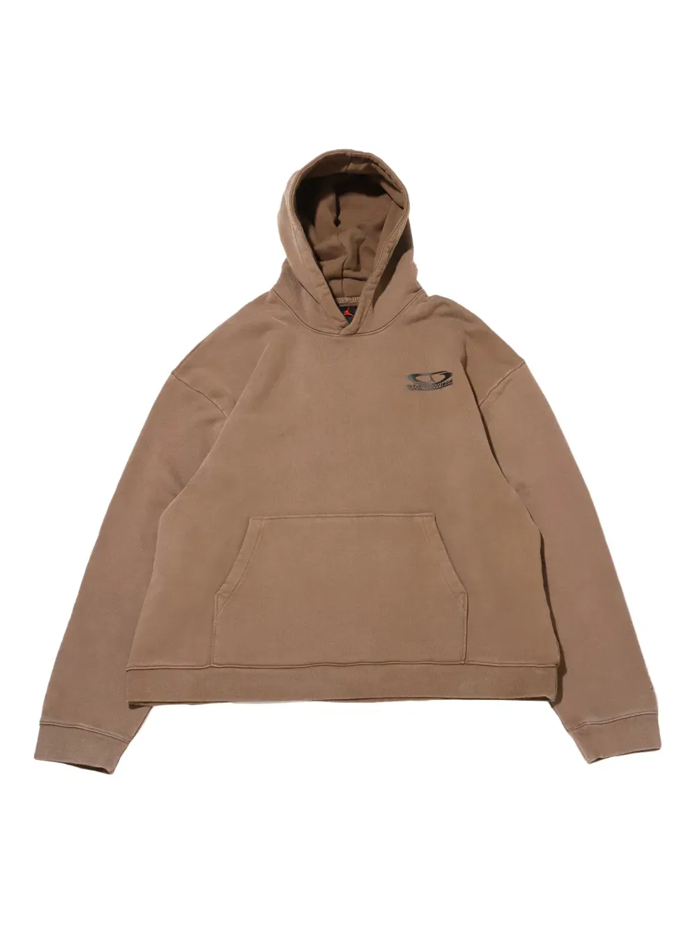 Худи с логотипом X Travis Scott Jordan, коричневый