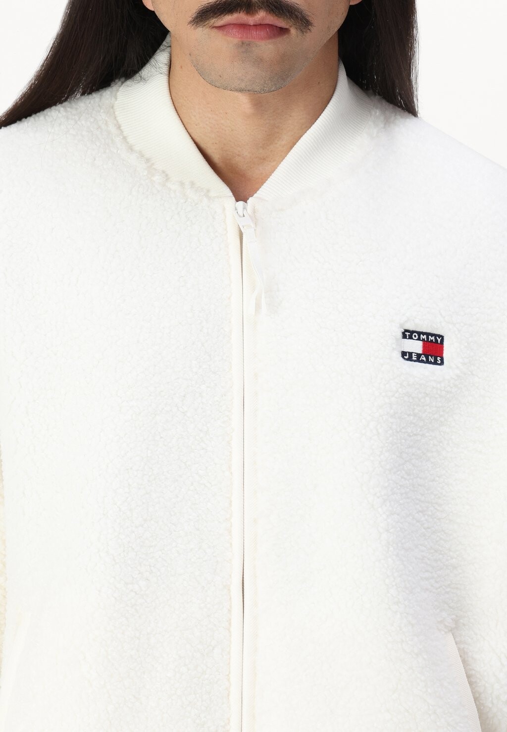 

Куртка-бомбер BOXY TEDDY Tommy Jeans, белый