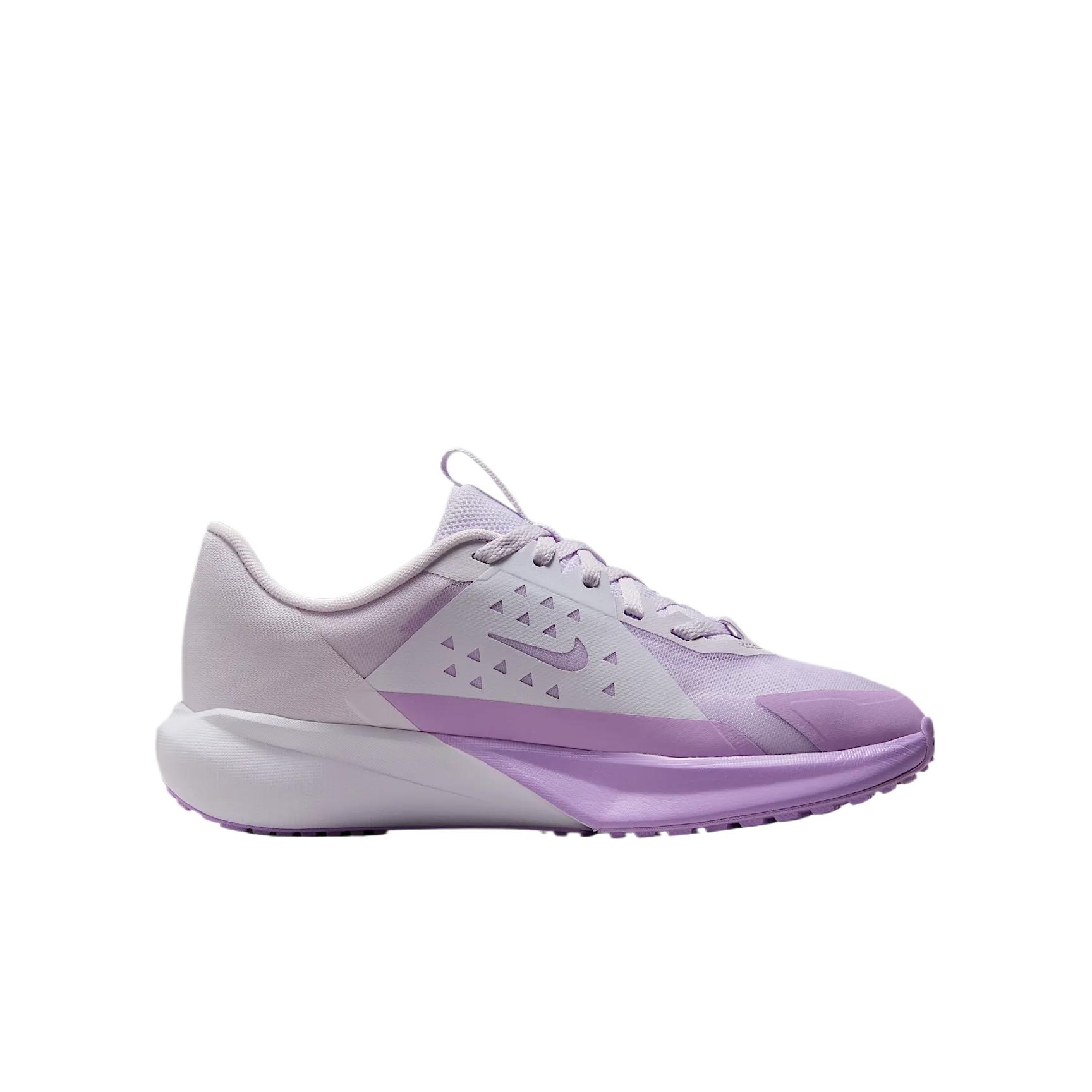Nike Sonic Fly амортизационные низкие детские беговые кроссовки white purple — фото 2