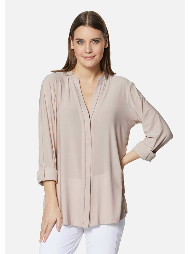 

MADELEINE Длинная рубашка с тонкой перламутровой отделкой