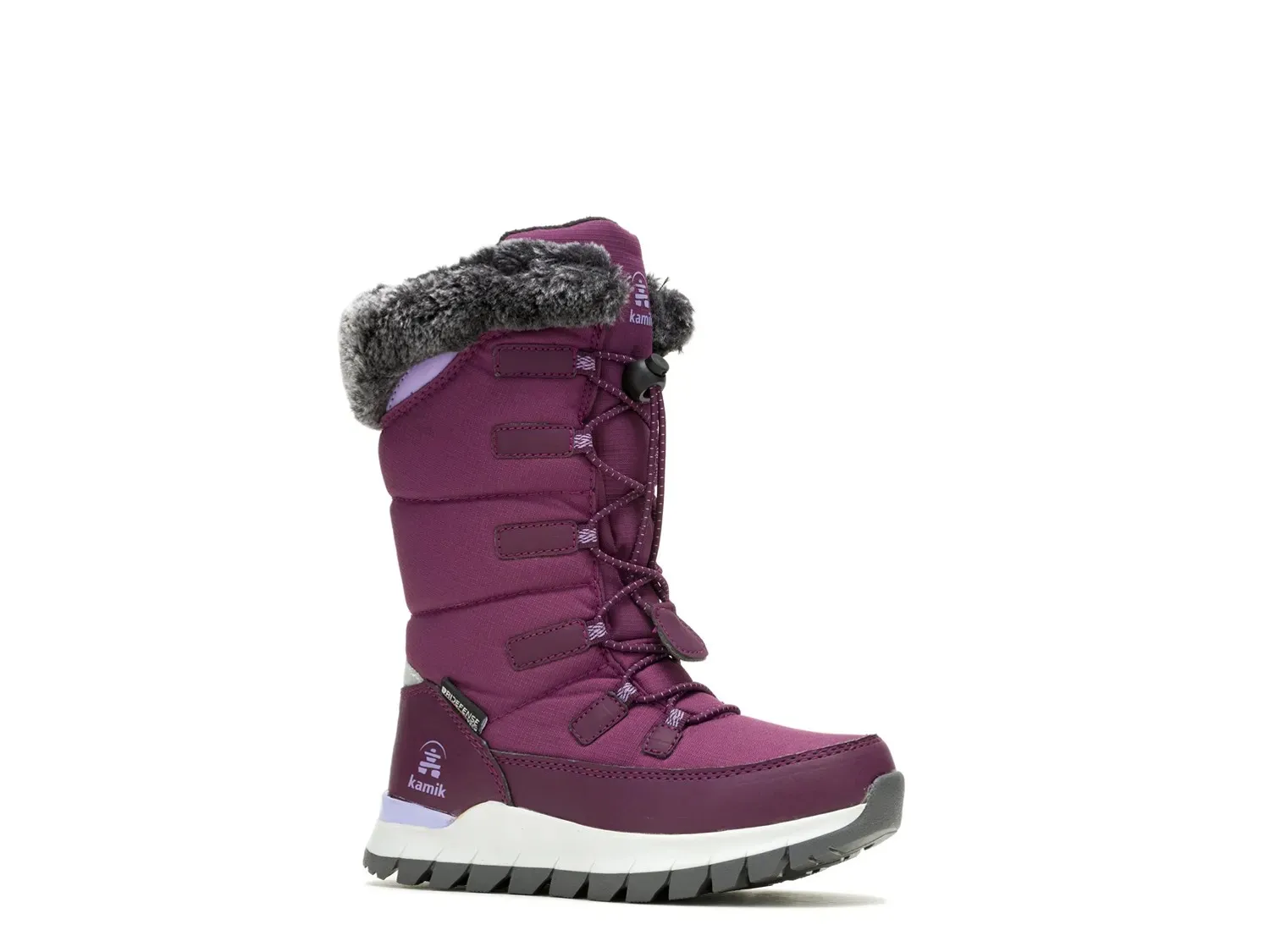 

Ботинки Kamik Prairie Snow Boot - детские, ягодно-фиолетовые