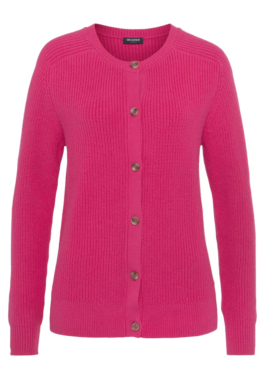

Вязаный кардиган HECHTER PARIS, розовый