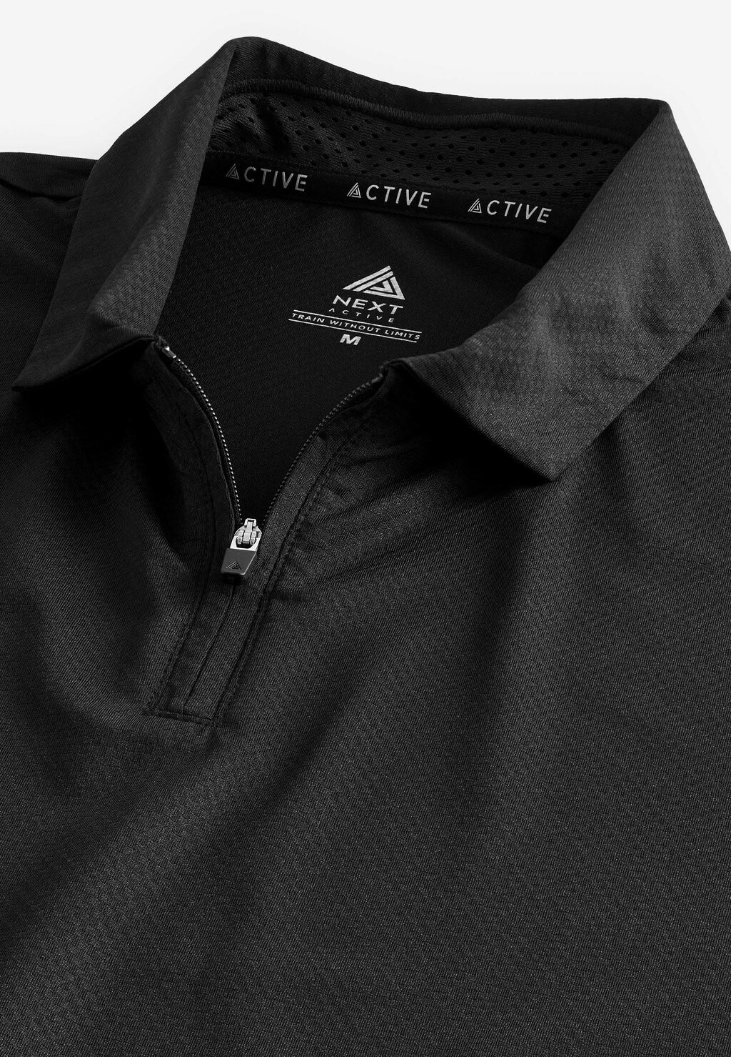 

Рубашка-поло Textured Regular Fit Next, черная