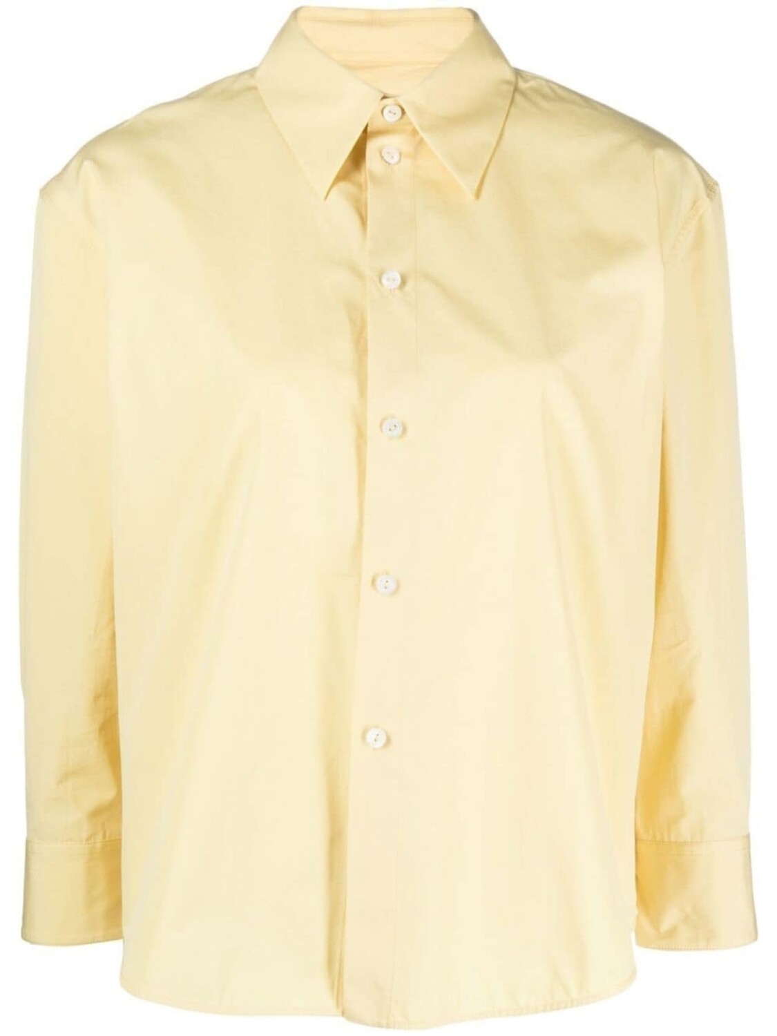 

Jil Sander рубашка с длинными рукавами, желтый
