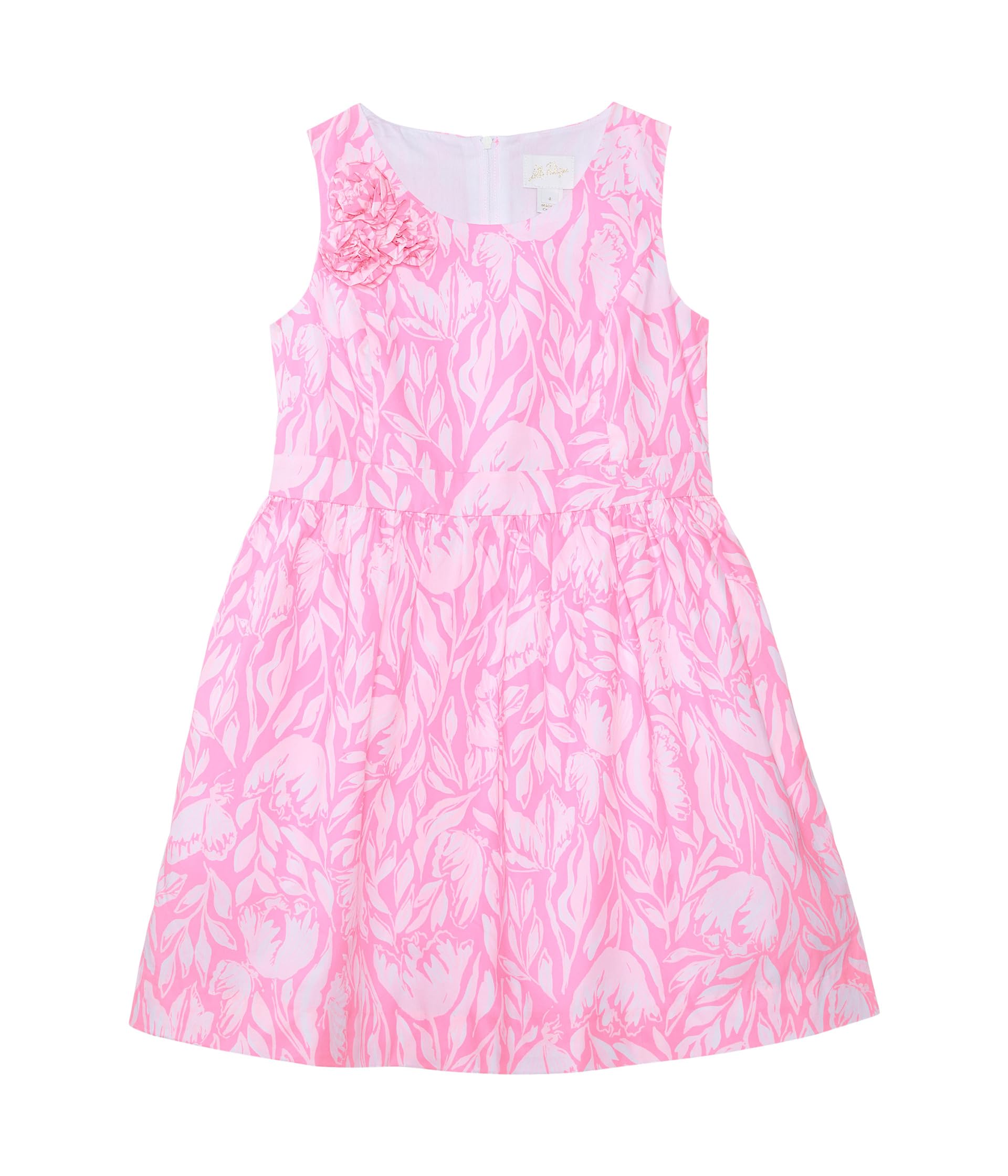 

Платье Lilly Pulitzer Kids Suni Dress, цвет Rousseau Pink Tulip To Tango