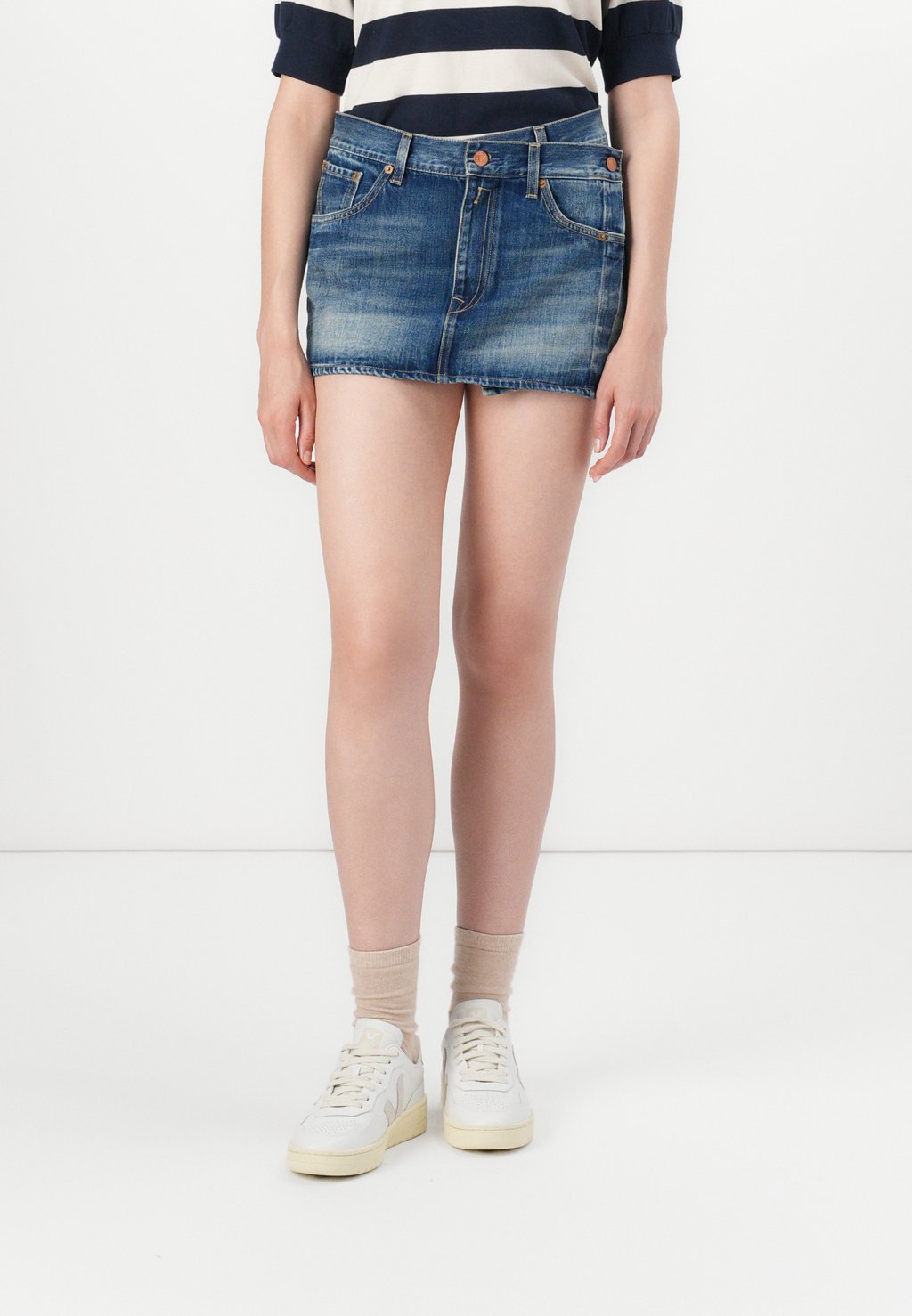

Мини-юбка SKIRT - Denim skirt Replay, темно-синий