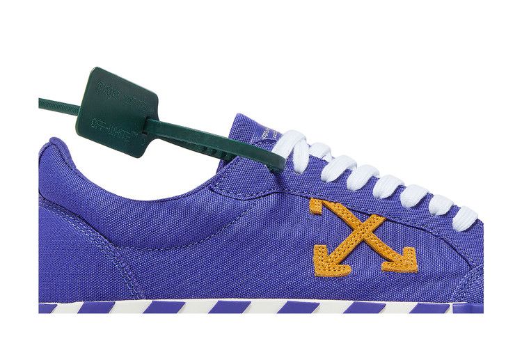 Кроссовки Off-White Off-White Vulc Sneaker 'Ultra Violet Yellow', фиолетовый — фото 3