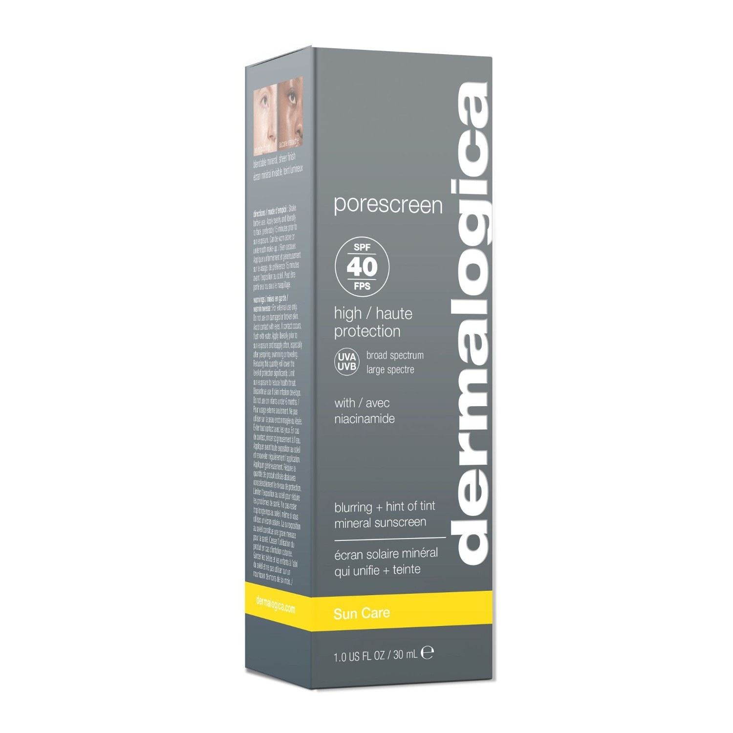 Солнцезащитный крем porescreen spf40 Dermalogica, объем 30 мл — фото 2