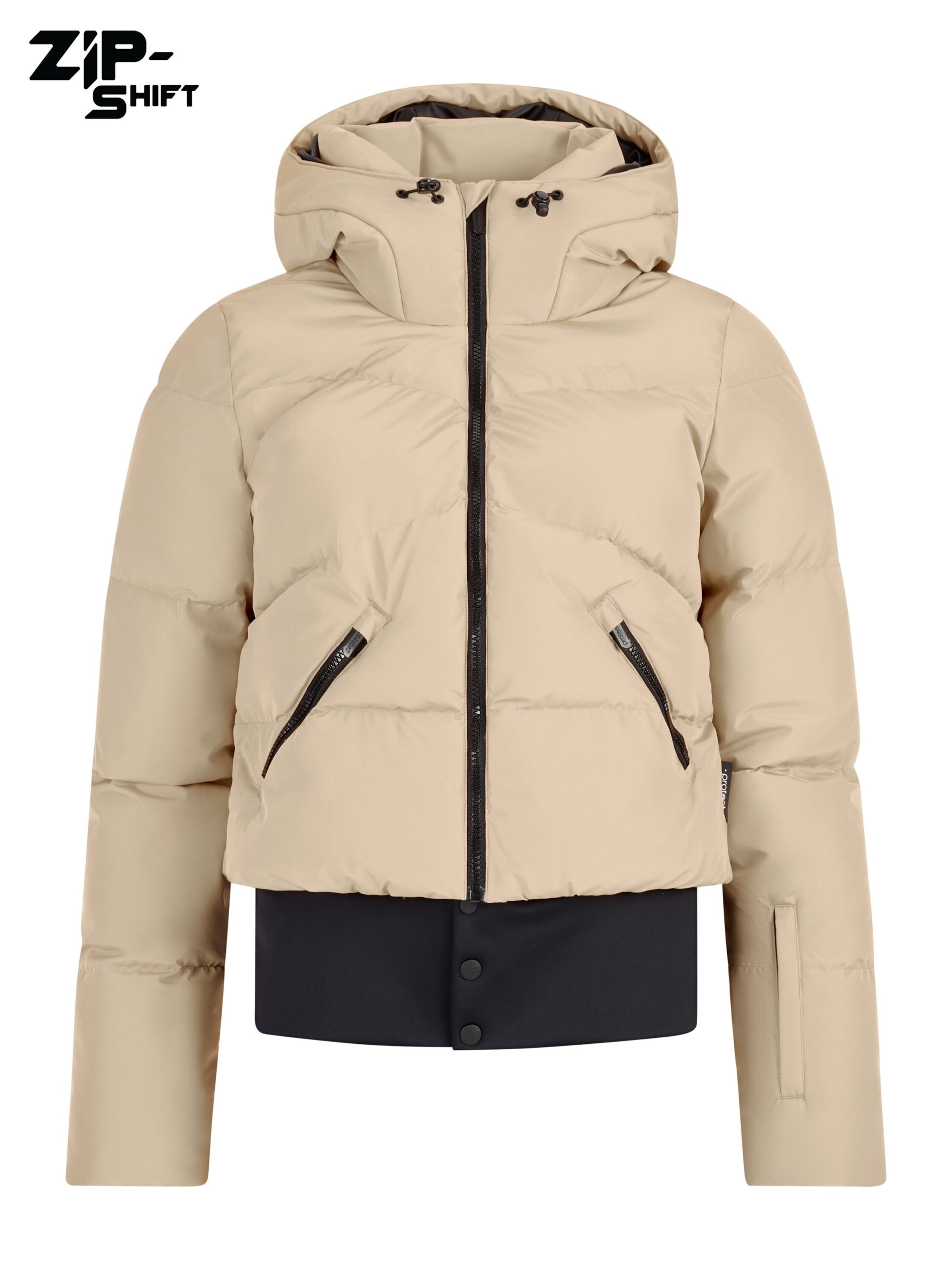 

PROTEST Спортивная куртка 'PRTPreppy' в коричневом цвете