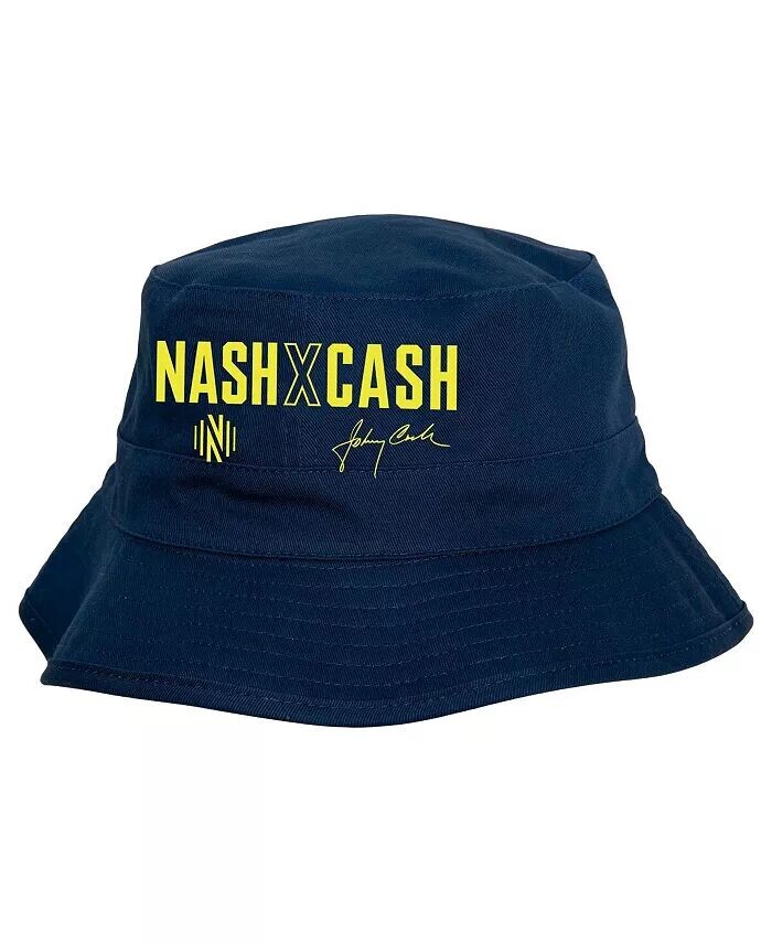 

Мужская темно-синяя панама Nashville SC x Johnny Cash Mitchell & Ness