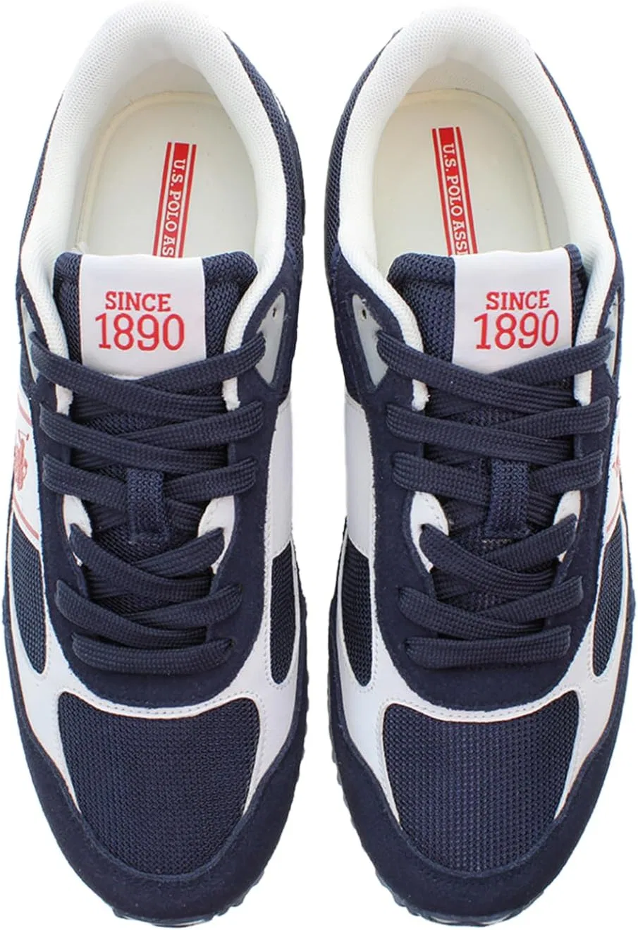 Ассоциация поло США - CLEEF007M/5ST1 Мужские текстильные кроссовки U.S. Polo Assn., Midnight Blue — фото 2