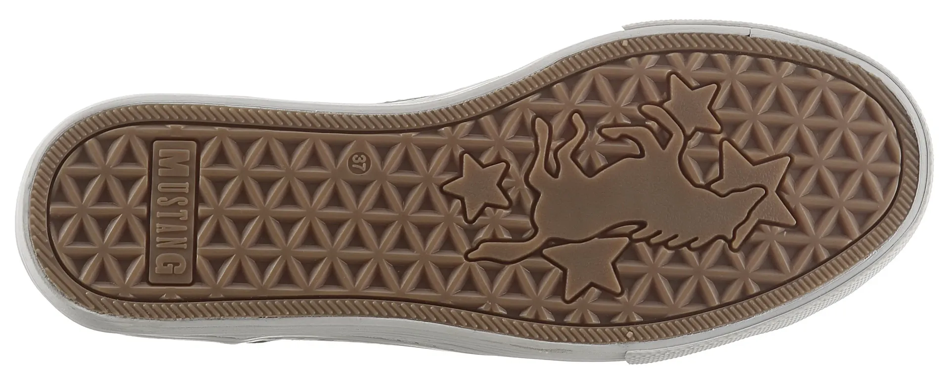 Кроссовки-слипоны Mustang Shoes "Слипоны, повседневная обувь," слипоны, слипоны, повседневная обувь с практичной резинкой, зеленый — фото 3