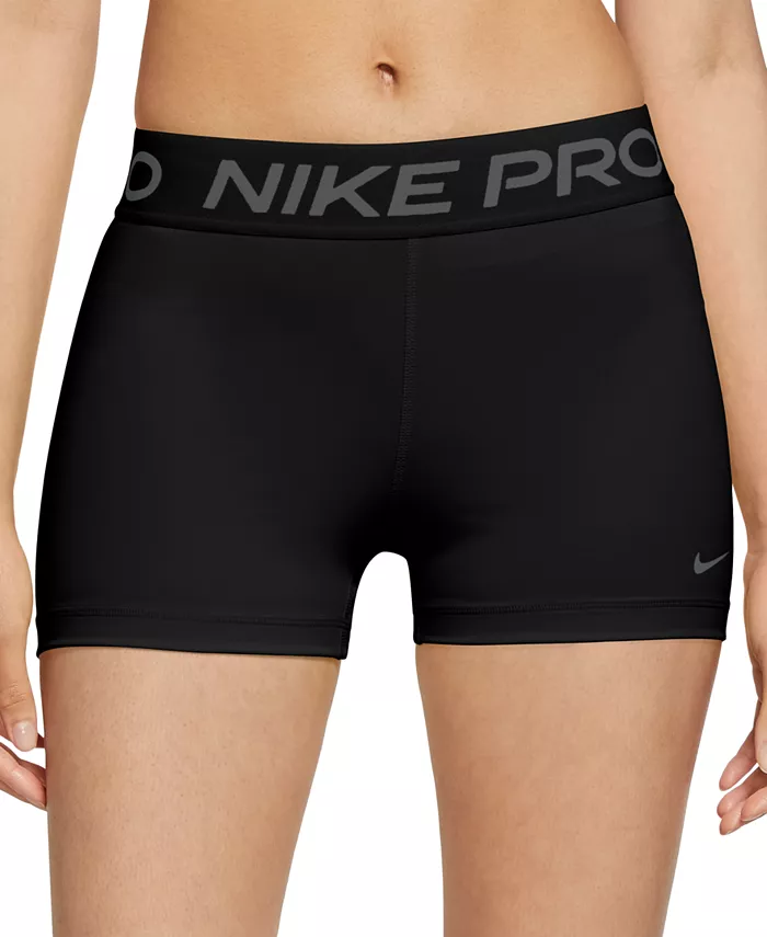 

Женские шорты Pro длиной 3" Nike, черный