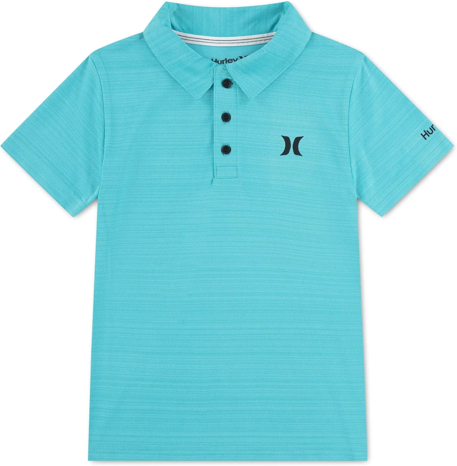 Поло для мальчиков Hurley Performance Polo Shirt, Barracuda Blue — фото 2