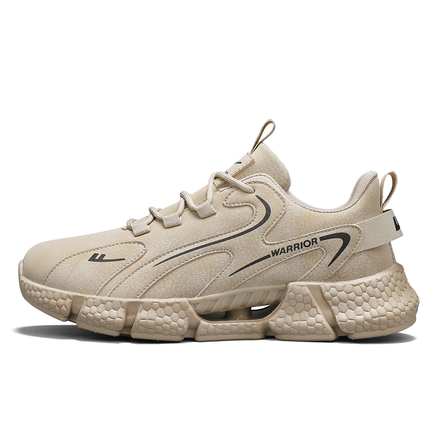 

Кроссовки мужские низкие повседневные из искусственной кожи WARRIOR, хаки