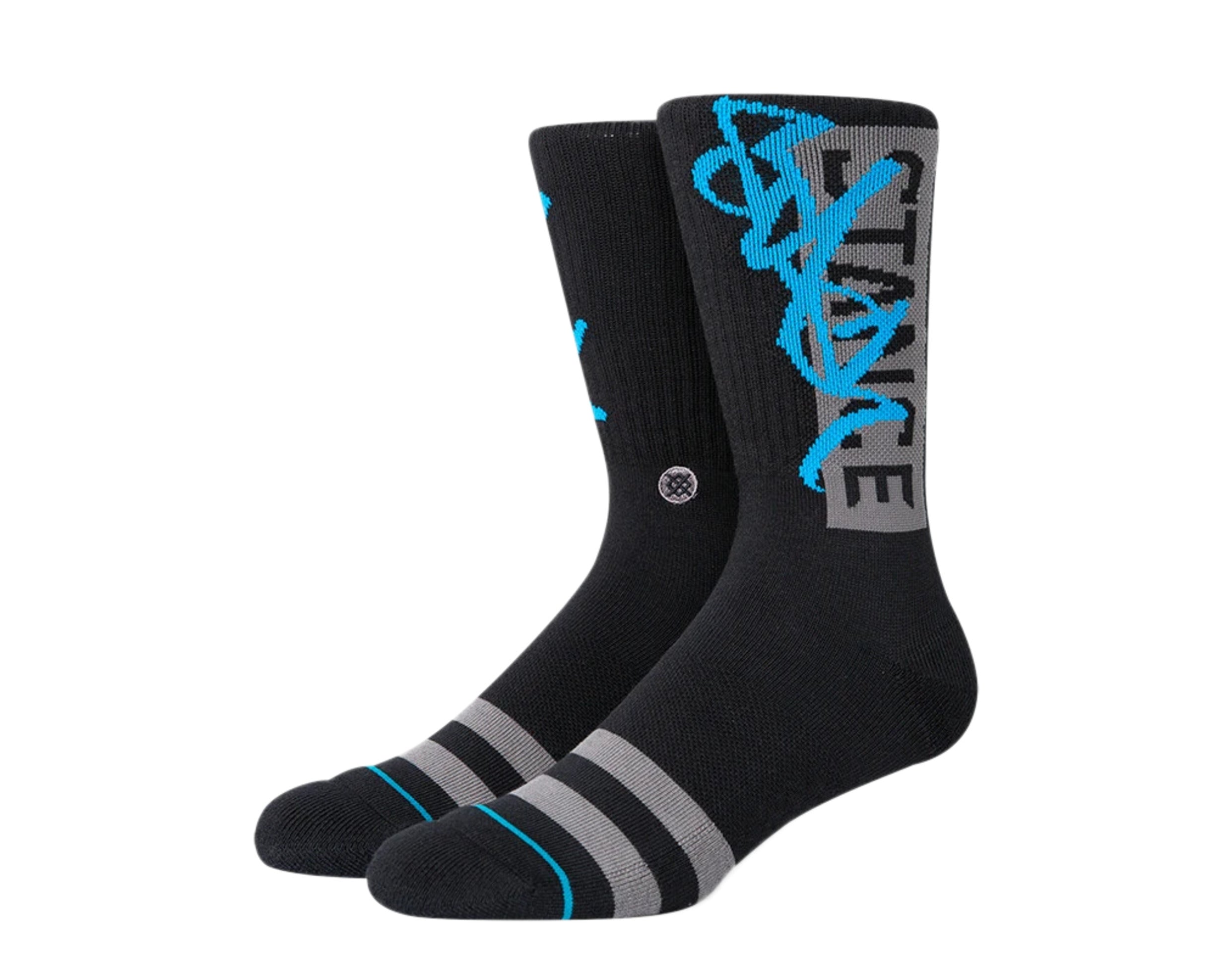

Носки Stance x Stash OG Black/Grey/Blue Crew Socks A556A21STS-BLK