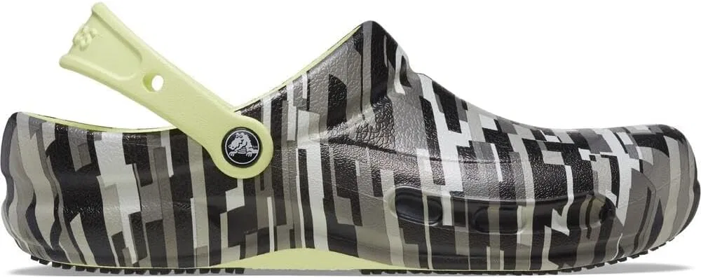 Кроксы Unisex Literide Flip U - обувь для душа и ванны для взрослых Crocs, Black Lime — фото 2