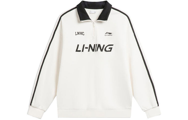 

Li Ning Толстовка унисекс с подкладкой, Молочно-белый