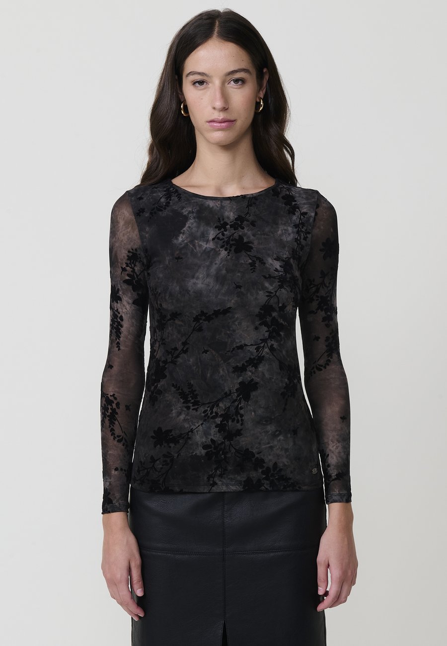 

Топ Koroshi LONG SLEEVE , Black