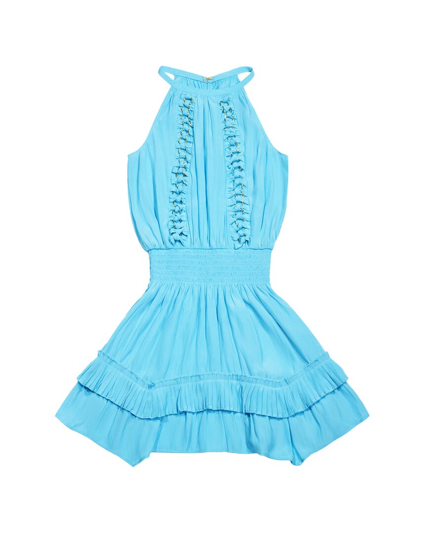 

Рамми Брук Бесшовное мини-платье Ramy Brook, синий