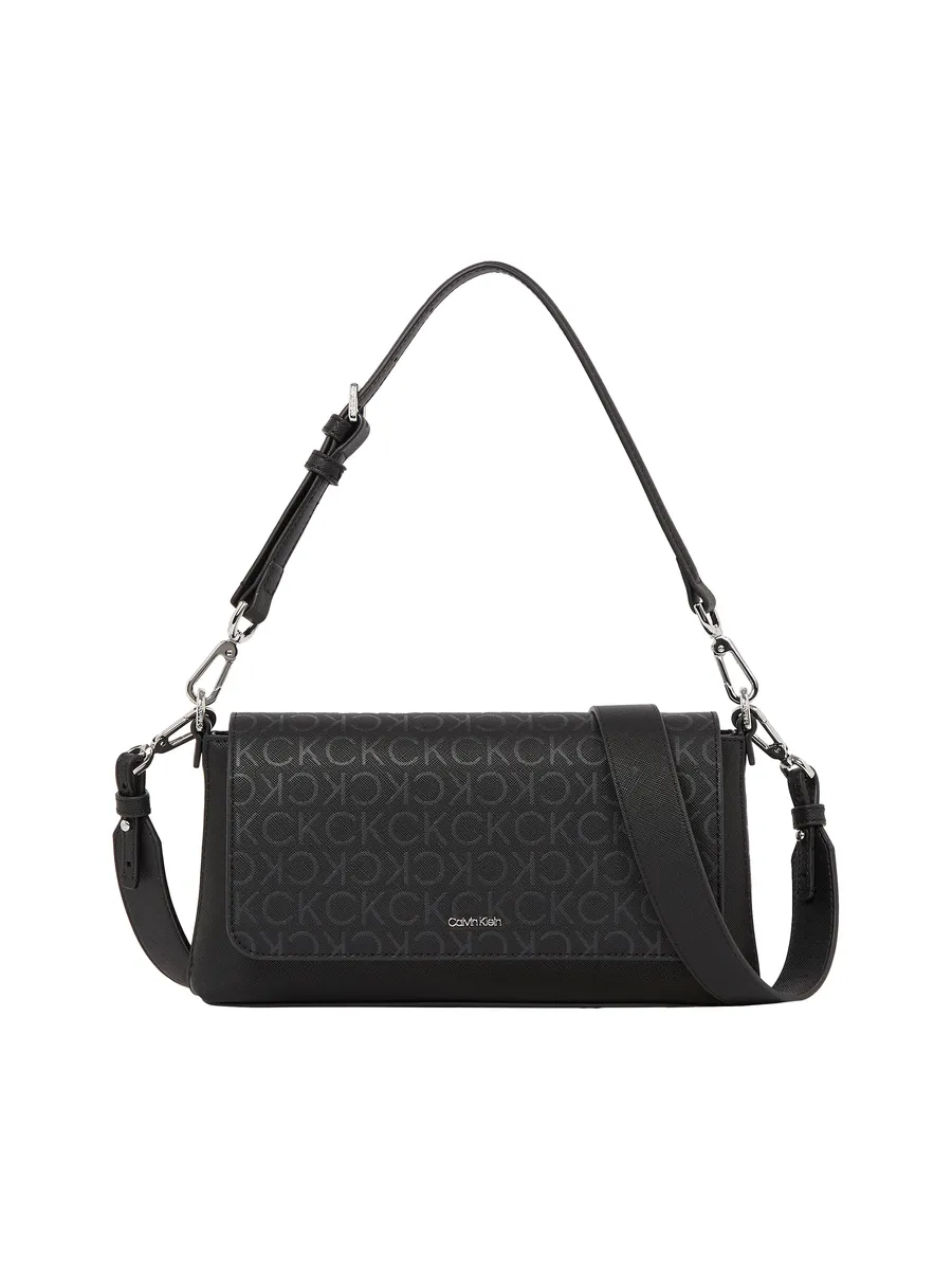 

Сумка через плечо Calvin Klein "CK MUST CONV SHOULDER BAG_MONO", черный