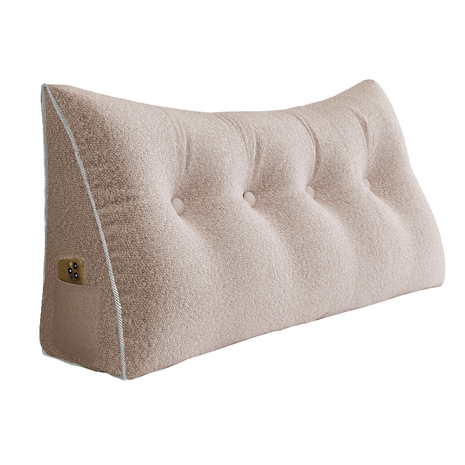 

Подушка для спинки Vercart, 50x140 см, розовый
