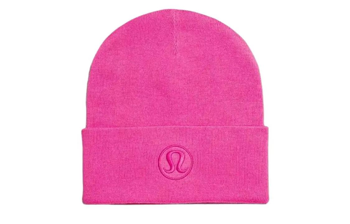 

Lululemon Вязаная шапка из шерстяной смеси унисекс розовая, Pink