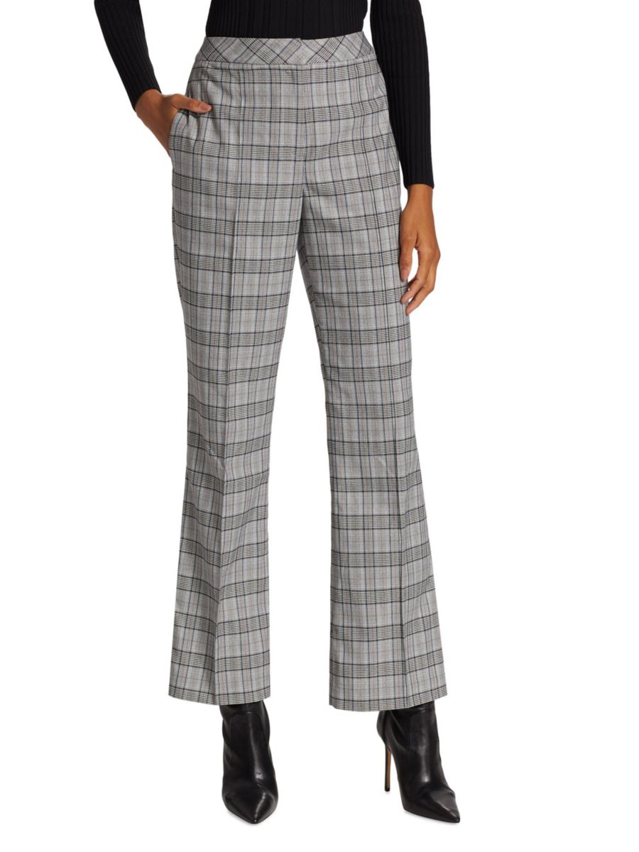 

Брюки Grayson Plaid Elie Tahari, цвет Grayson Plaid