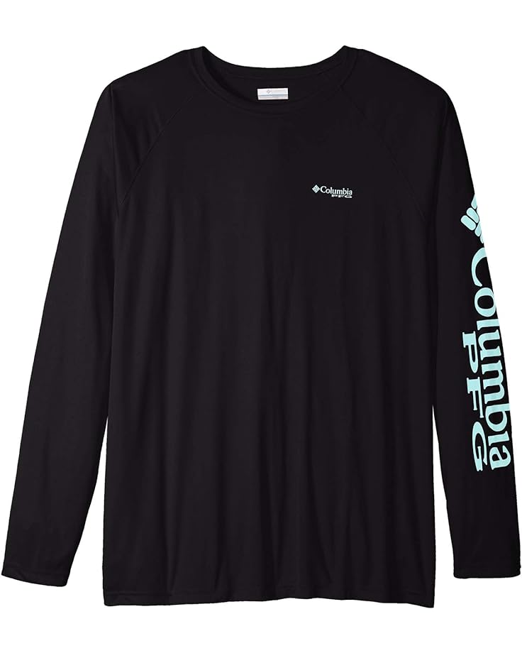 

Рубашка Columbia Big & Tall Terminal Tackle L/S, цвет Black/Gulf Stream Logo