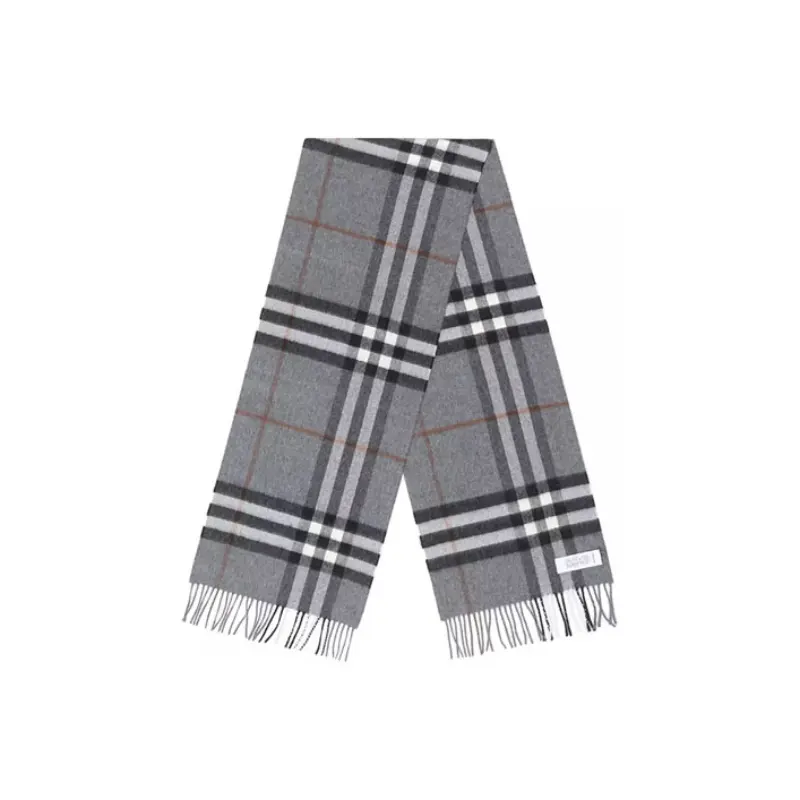 

Burberry Классический кашемировый шарф в клетку, Gray
