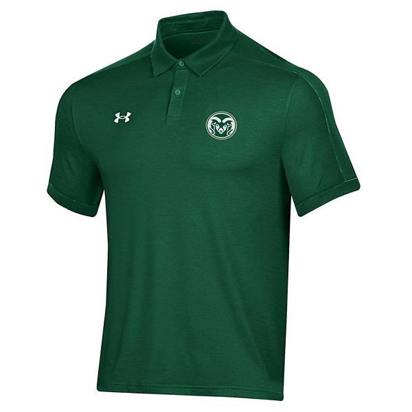 

Мужская поло Colorado State Rams Trophy зеленого цвета Under Armour