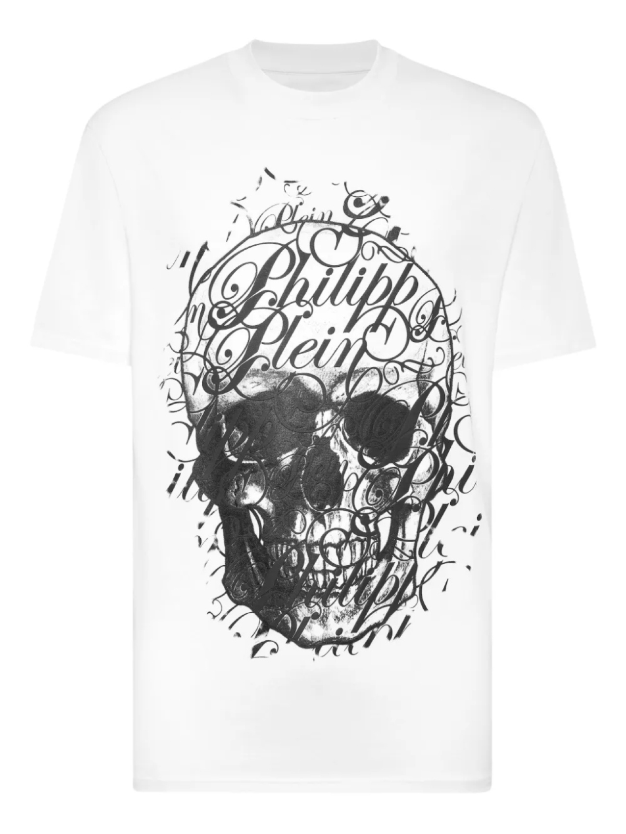 

Футболка с курсивом Philipp Plein, белый